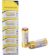Cotchear A23 12V Alkaline Battery 23A 12 Volt A23 E23A MN21 Replacement Batteries 0% Hg (5Pcs)