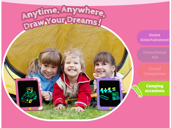 LCD Writing Tablet for kids Doodle Board drawing pad