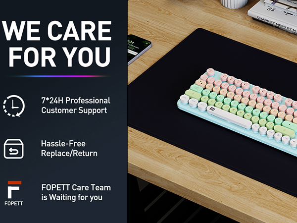 Wireless Keyboard and Mouse Combo