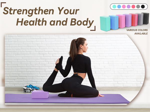 yoga blocks 2 pack pilates block yoga mat and blocks cork yoga blocks yoga blocks 2 pack with strap