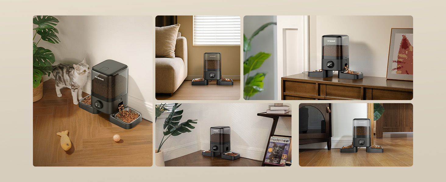 H1 Automatic Cat Feeders 2 Cat