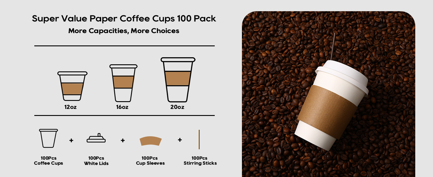 coffee cups with lids