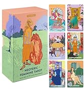 Wyspell Feminine Tarot Deck – Borderless Tarot Cards with Guide Book for Beginners – Beginner Pla...