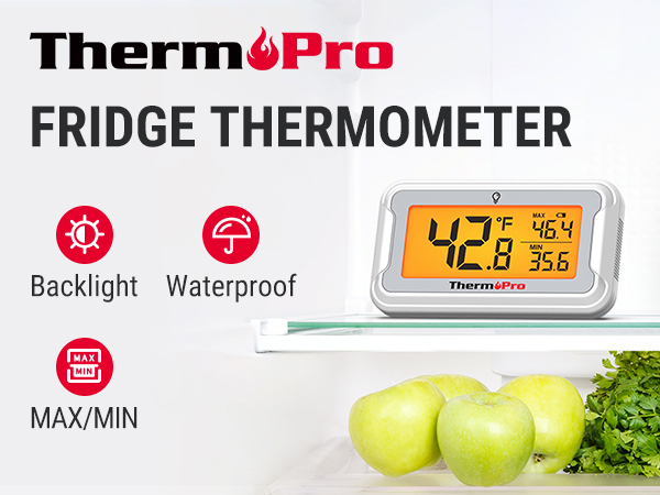 digital fridge thermometer for house