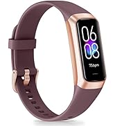 Bakoor Fitness Tracker, Blood Pressure Watch with 24/7 Heart Rate, Blood Pressure, 1.10" Step Cou...