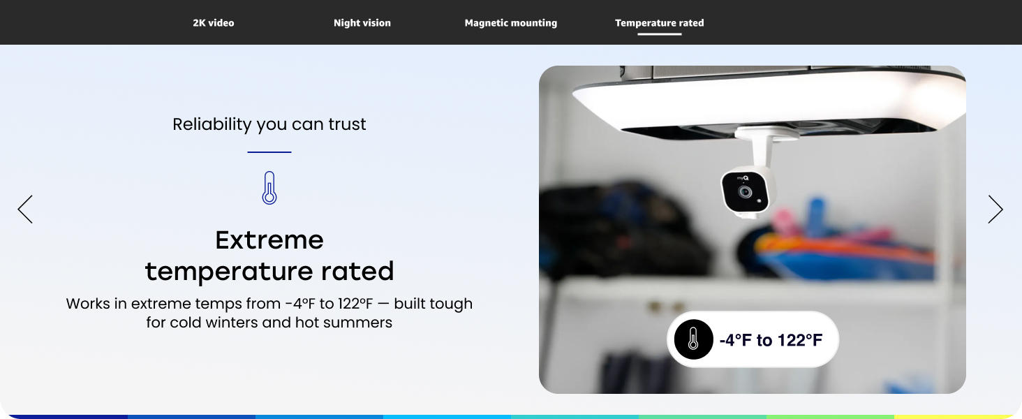 Extreme temperature rated