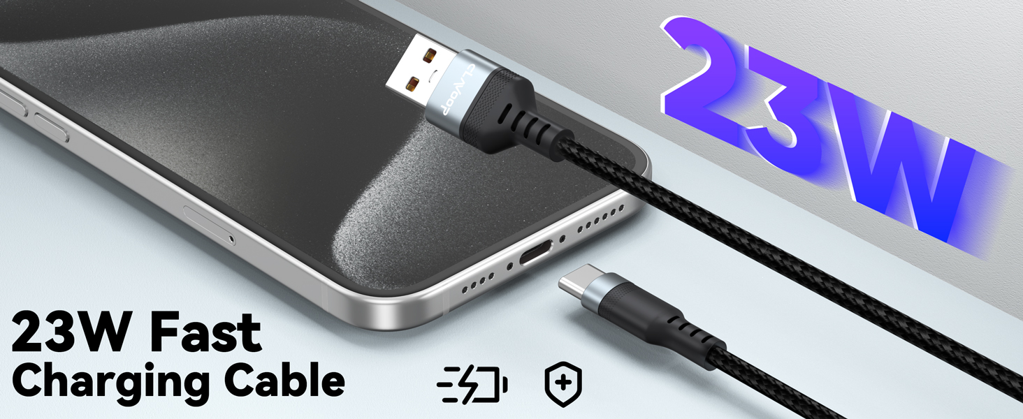 25 ft usb c cable fast charging