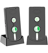 2 Way Intercoms Wireless for Home Office, Room to Room Long Range Intercom System with Charging B...