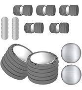 Magnetpro 12 Pieces Press-fit Encased Cabinet Magnets Magnetized in Pairs, Furniture Magnet with ...