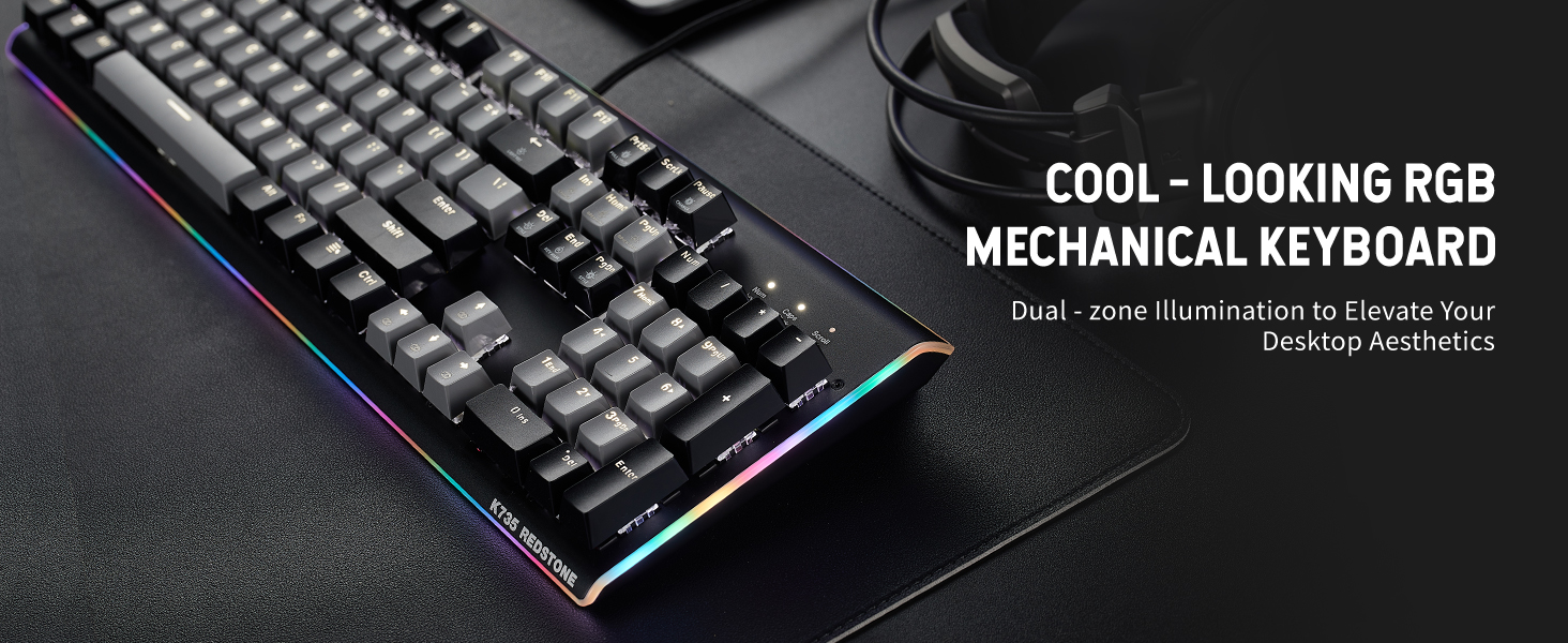 Cool - Looking RGB Mechanical Keyboard