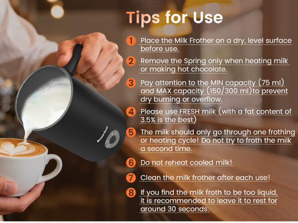 Foam Maker and Milk Warmer