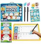 Magic Grooved Writing Practice for Kids - Grooved Handwriting Practice for Kids 5-7 8-10- Magic C...