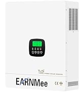 10300W Hybrid Solar Inverter 48V All-in-One–MPPT Solar Inverter Charger for Home Backup, Off-Grid...