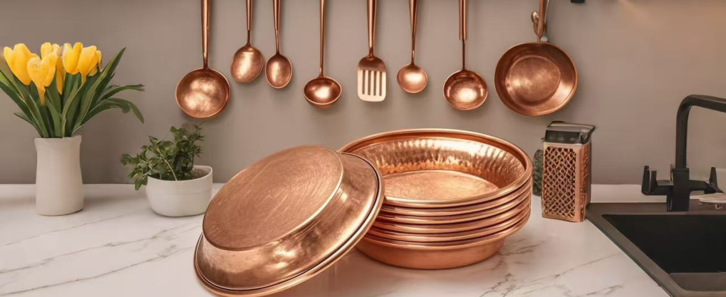 Decorative bowl copper