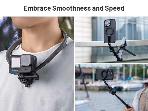 caplock action camera quick release system