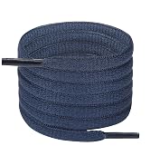 Handshop 1/4" Oval Athletic Shoelaces 24"-72" in 22 Colors Half Round Shoe Laces