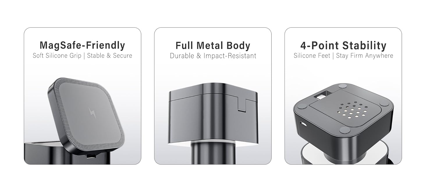 4 in 1 Magsafe Wireless Charging Station