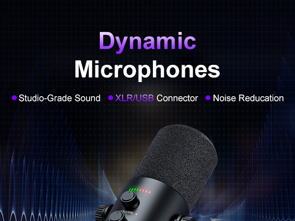 Dynamic Gaming Microphone