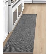 LEKEEPGO Kitchen Mats for Floor 17"x59", Absorbent Kitchen Rugs, Kitchen Runner Rugs Non Skid Was...