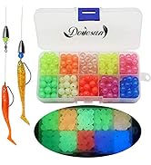 Dovesun Fishing Beads Fishing Line Beads Glow in Dark Fishing Beads for Saltwater 1035pcs/600pcs/...