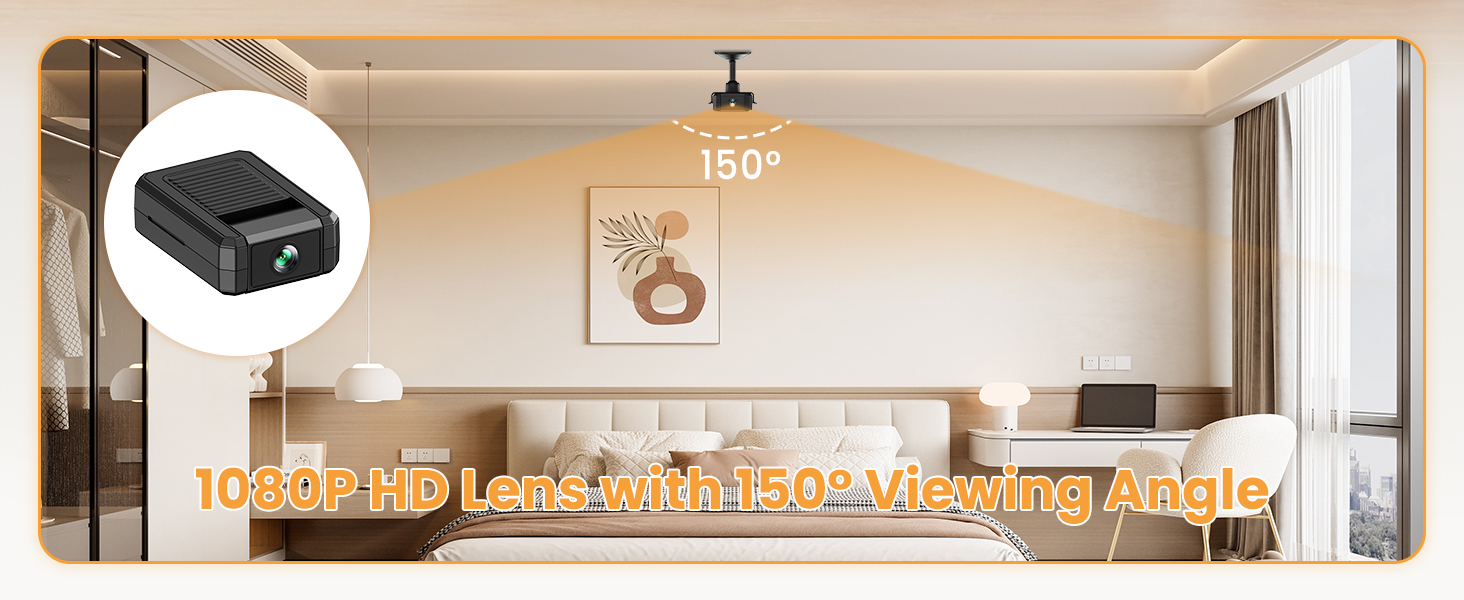 4K Mini Indoor Wireless Micro Camera