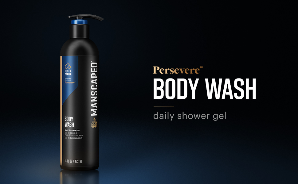 manscaped persevere body wash daily shower gel