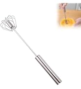 Stainless Steel Semi-Automatic Whisk, Egg Whisk Hand Push Whisk Blender, Hand Push Mixer Stirrer ...