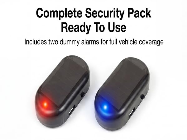 led fake car alarm light