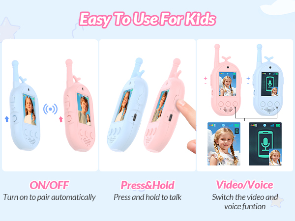 kids walkie talkie