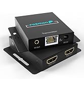 Fosmon HDMI Extender Over Ethernet Over Single Cat5/6/7 Cable up to 164-230ft / 50-70m, HDMI Exte...