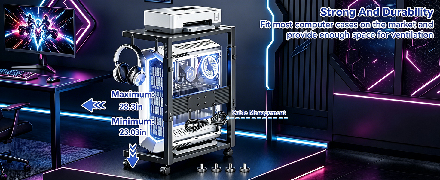 computer tower stand