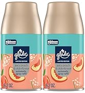 Glade Automatic Spray Refill, Juicy Peach &amp; Elderflower, Scented Air Freshener for Home and Bathr...