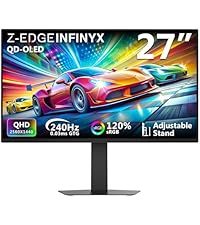 Z-Edge 27 inch 1440P OLED Gaming Monitor, 2K QHD 240Hz Monitor, 0.03ms GTG Computer Monitor, 1500000...