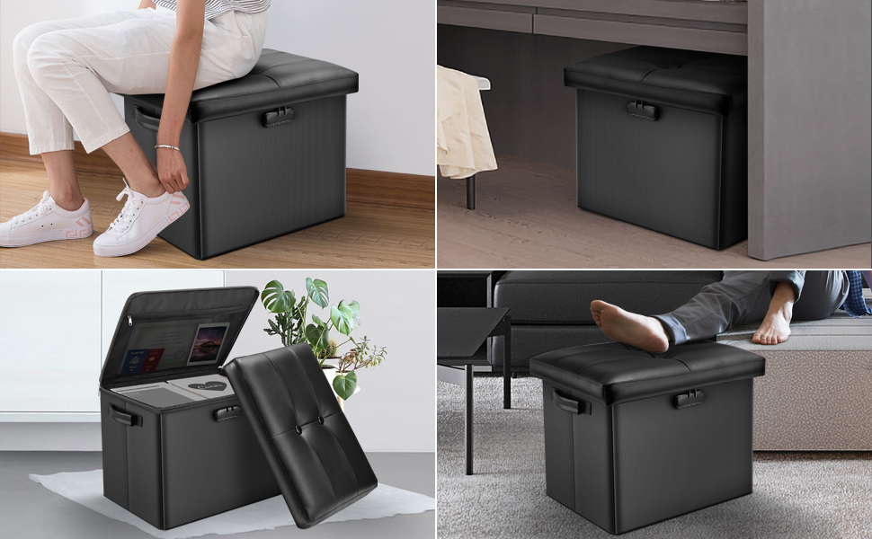 stool with storage