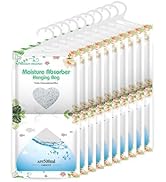 CANAGER Hanging Moisture Absorber-10 Packs, Hanging Dehumidifier Bags for Closet,Bedroom and kitc...