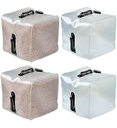 4 Pack Pool Ladder Weights for Above Ground Pools, Heavy Duty Plastic Pool Weights Sand Bags for ...