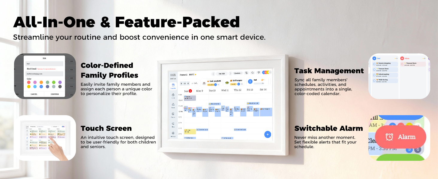 smart calendar, white board calendar dry erase, classroom calendar, apartment must haves. digital