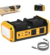 Kzreect 350W Power Pure Sine Wave Inverter Compatible with DeWalt 20V Batteries, DC 20V to AC 120...