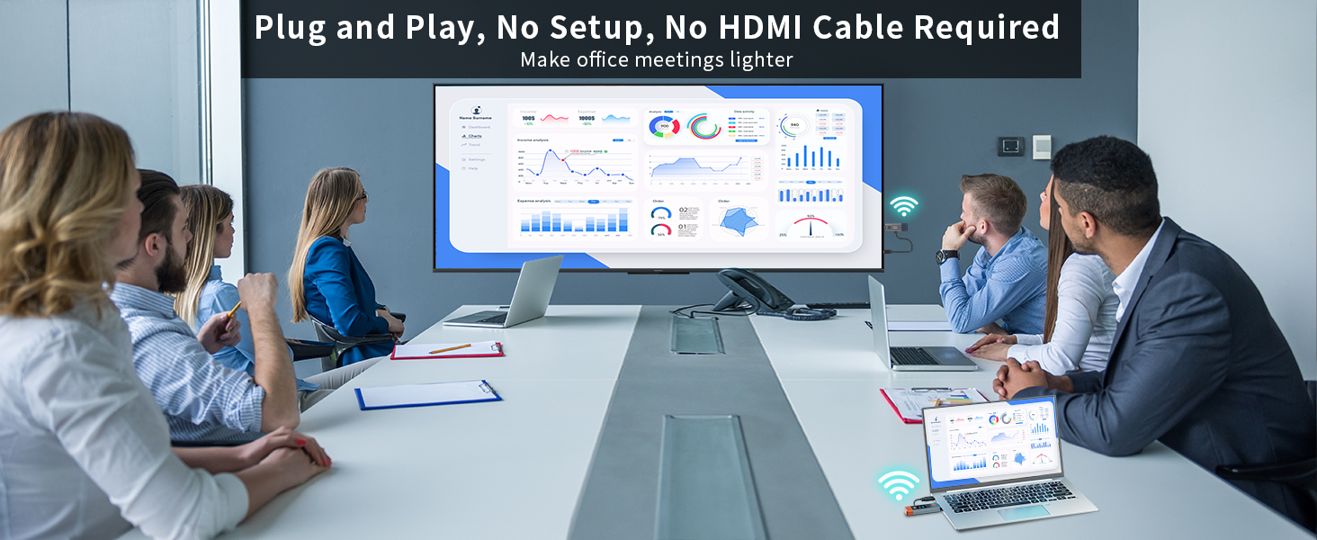 Wireless HDMI Transmitter and Receiver