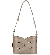 HICARRY Shoulder Bag Purse PU Crossbody Bucket Bags Small Trendy Designer Luxury Handbag Faux Lea...