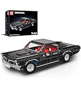 Mould King 10199 Sports Car Building Block Kits, MOC Classic Vintage Car Model Building Sets, Gif...