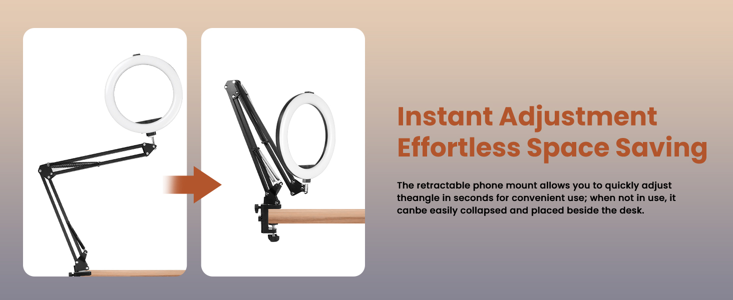 ring light with stand