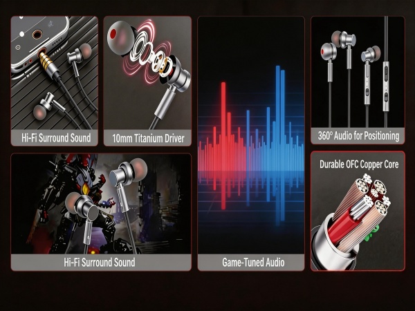 wired headphones
