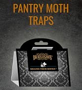 Dr. Killigan's Premium Pantry Moth Traps with Pheromones Prime | Sticky Glue Indian Meal Moth Tra...