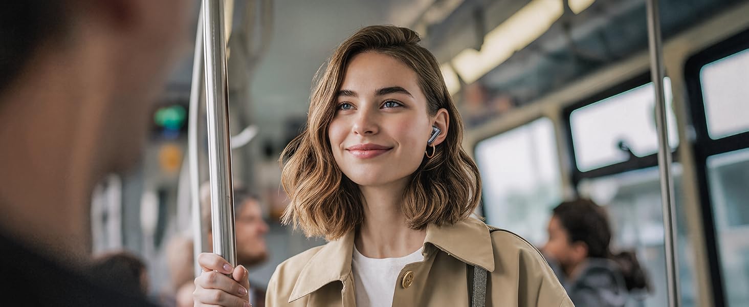 Listen to music while commuting