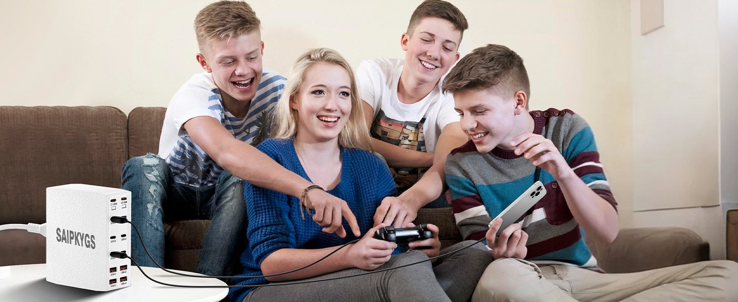 multiport usb charging station