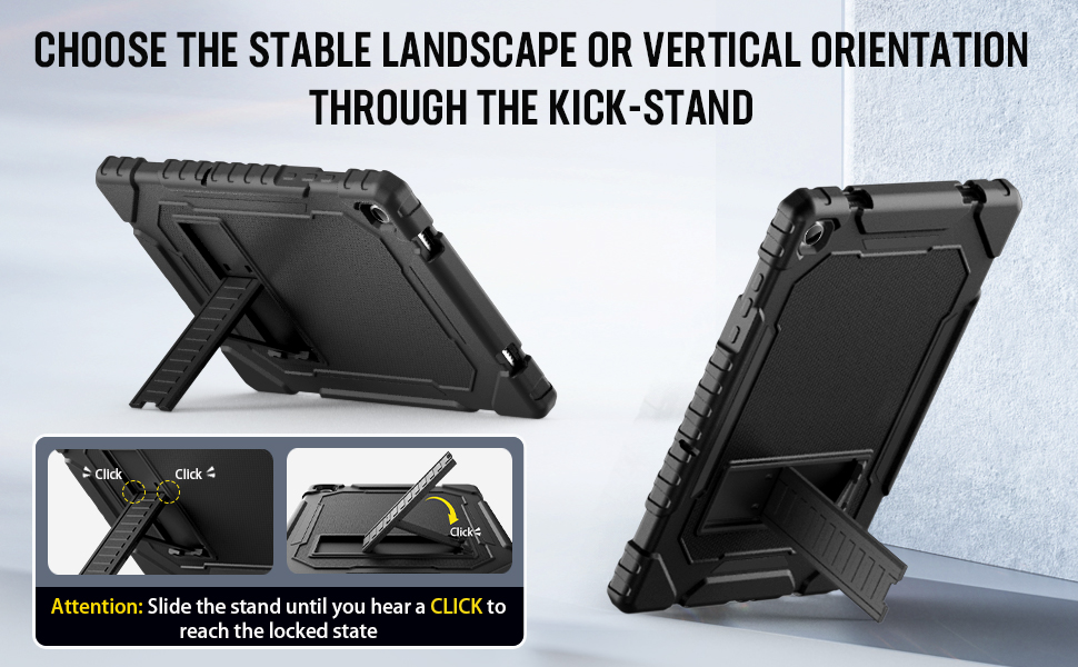 tab a11 plus or a9 plus case with kickstand