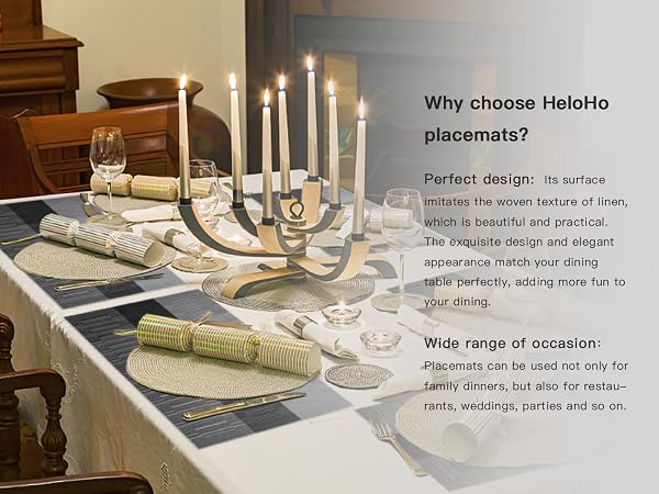 Grey Stirpe Placemats