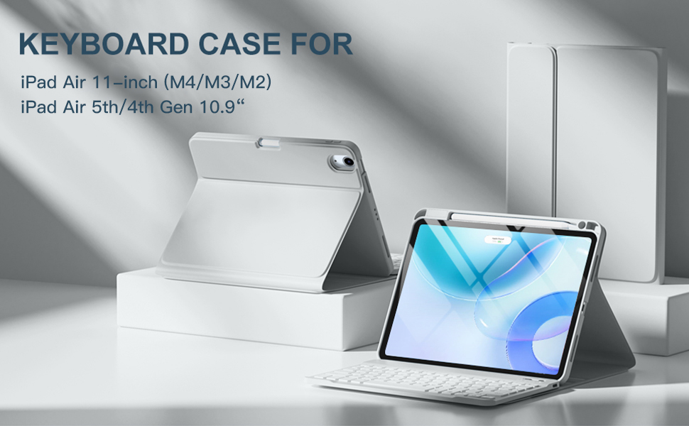 ipad air 11 inch case with keyboard