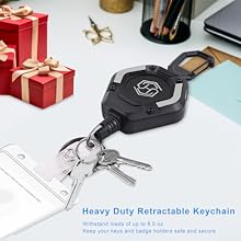 keychain retractable keychain retractable keychain heavy duty badge reel badge holder